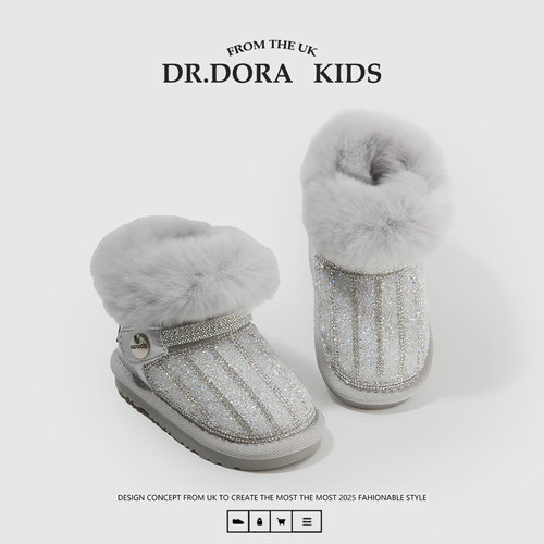 DR.DORA设计师品牌秋冬季雪地靴