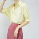 胖瘦都友好 夏季 蝙蝠袖 TRR 宽松衬衫 女衬衣 半袖 透气人棉上衣chic