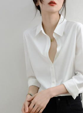 TRR 客供暗纹格子衬衫女别致优雅腔调 叠穿衬衣微宽松高品质上衣