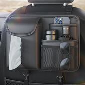 汽车座椅后背收纳袋多功能储物后排挂袋车载置物架车用品实用大全