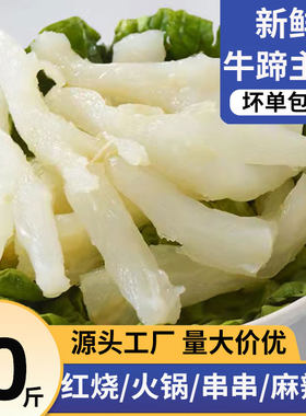 重庆火锅食材新鲜牛蹄筋火锅店配菜品黄牛筋水发牛蹄筋商用免处理