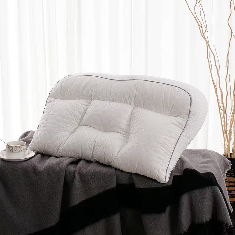 澳利文乳胶枕憨睡枕助眠枕乳胶颗粒护颈枕头调节颈椎记忆单人枕芯