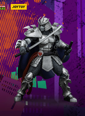 JOYTOY 暗源 1/18 TMNT 忍者神龟 史莱德 施瑞德 手办模型
