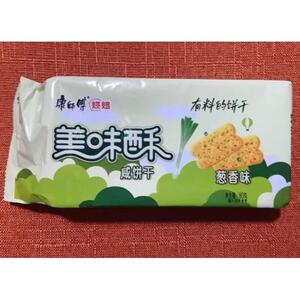 直供美味酥葱香味烧烤味牛排味咸香怀旧酥性饼干休闲零食