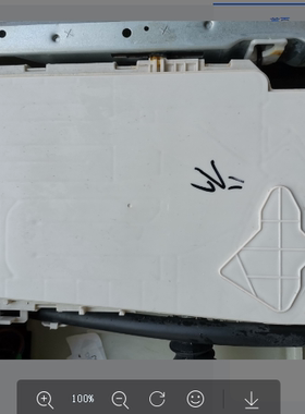 三星滚筒洗衣机ww90K7415OW OX/XSC DC92-01874A粉盒  底盒