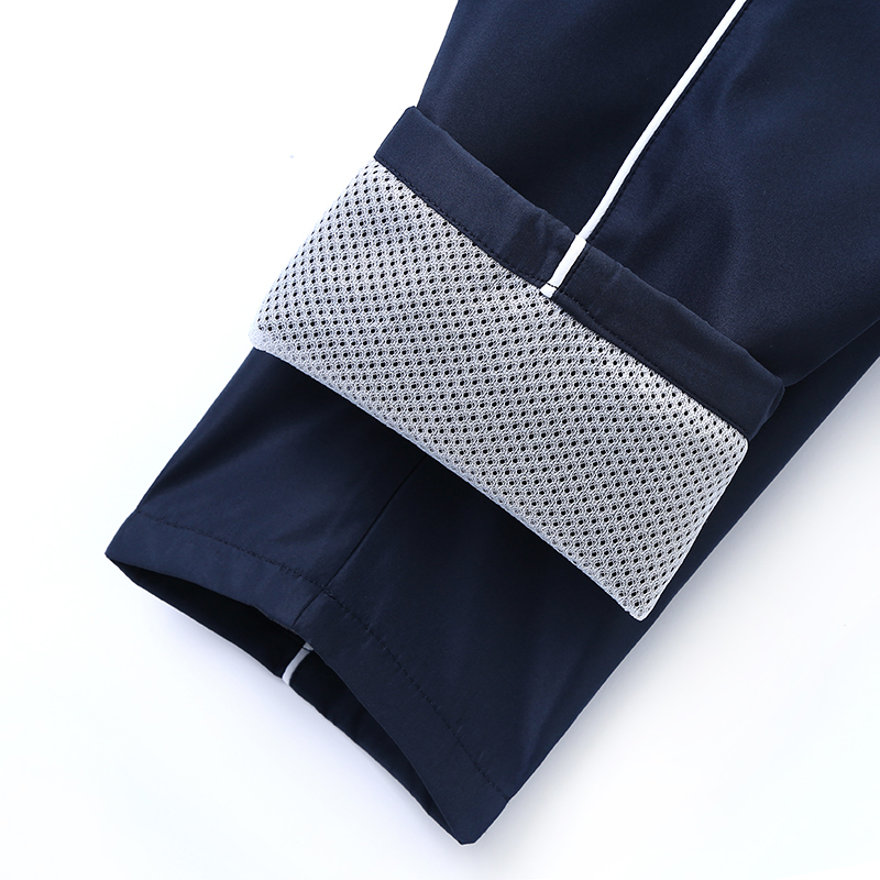 春秋夏季白条校服裤子藏青色