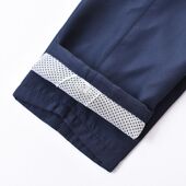 子 运动裤 包邮 纯色 高中复合平纹布 校服裤 小学中学 春秋 藏青色