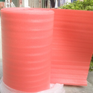 定制防静电珍珠棉板红色气泡沫棉包装膜宽1米厚4 5 101520mm包邮