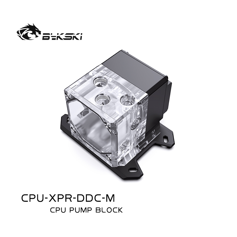 Bykski CPU-XPR-DDC-M CPU水泵水箱一体水冷头 ITX主板机箱 AM4