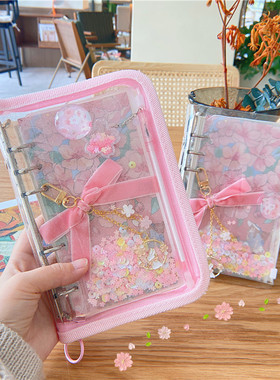新品原创樱花手帐本豪华套装少女心可爱网红ins小仙女粉粉笔记本
