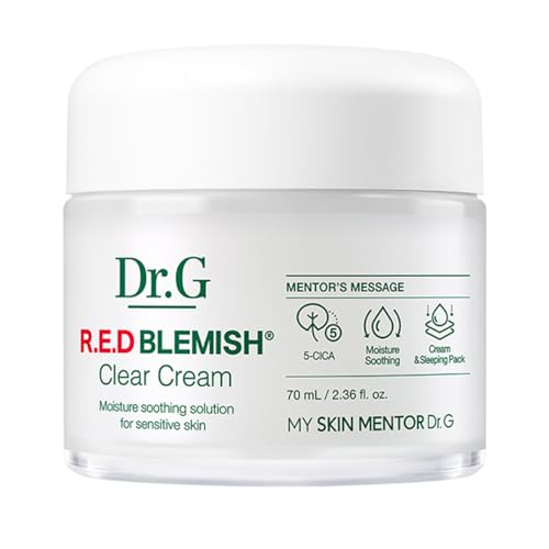 Dr.G RED-BLEMISH CLEAR CREAM 2.36oz(70ml) - Moisture Soothin 标准件/零部件/工业耗材 其他五金件 原图主图