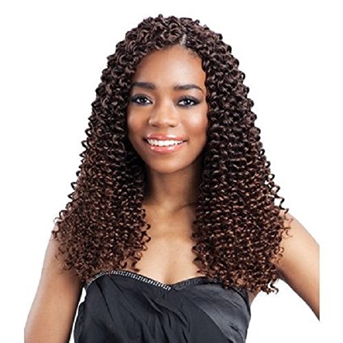 Freetress Synthetic Braid - Water Wave Bulk 12 in-(99J  Pack