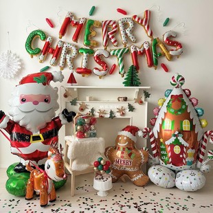 Foil Party Balloon Festive Decorati Gifts Christmas