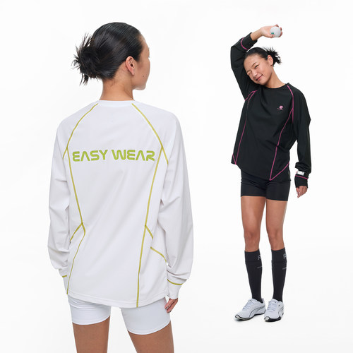 CH防晒速干凉感插肩运动长袖T恤