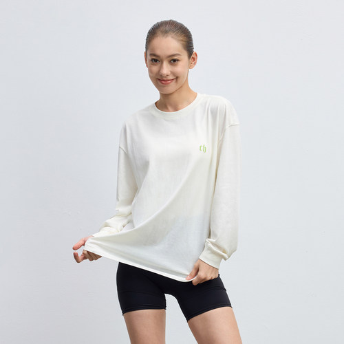 CHINISM赤尘纯色宽松T恤男