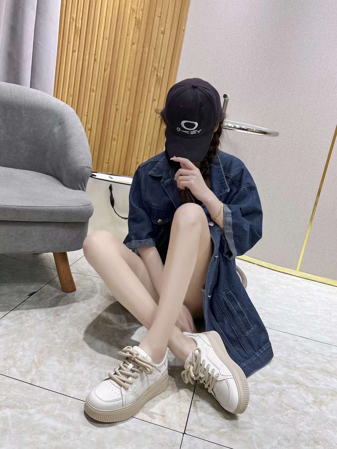 卡帝奥尼春秋轻便青年板鞋女