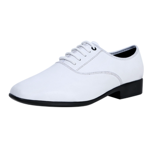 新款广场牛皮双人舞交谊男式拉丁跳舞真皮软底成人摩登男士舞鞋