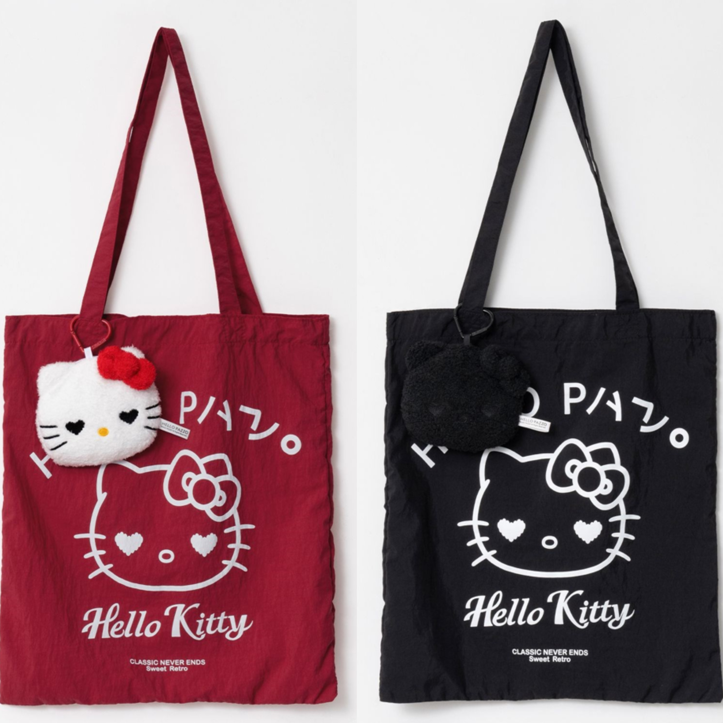 PAZZOHELLOKITTY大脸吊饰收纳包