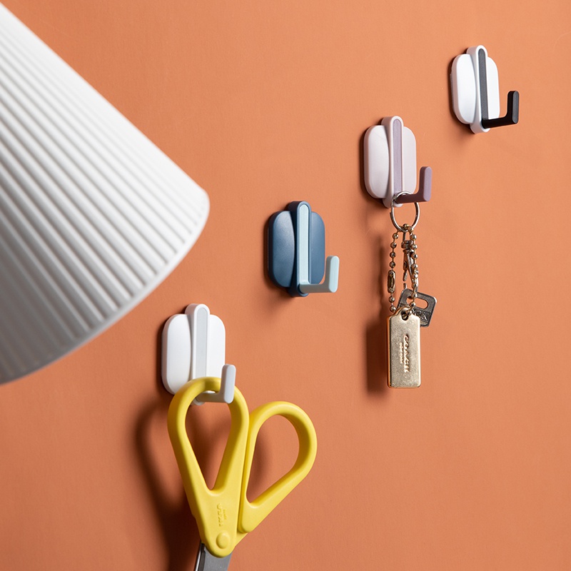 极速Punch-free door rear adhesivBe hook strong load-bearing