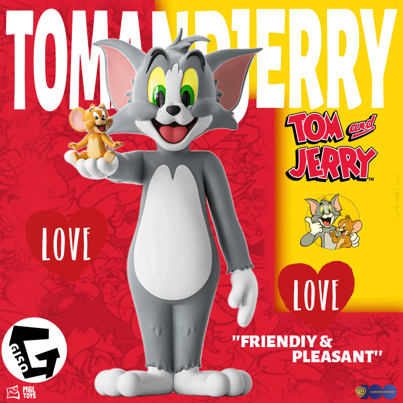 MGLTOYS猫和老鼠潮玩手办摆件