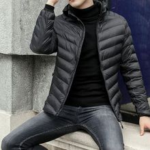 棉衣男士外套2020潮流新款潮牌轻薄羽绒棉服短款学生帅气连帽棉袄