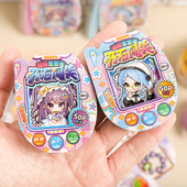 开石闯关豆豆本女孩换装 贴纸本迷你小本子游戏本口袋本女生玩具