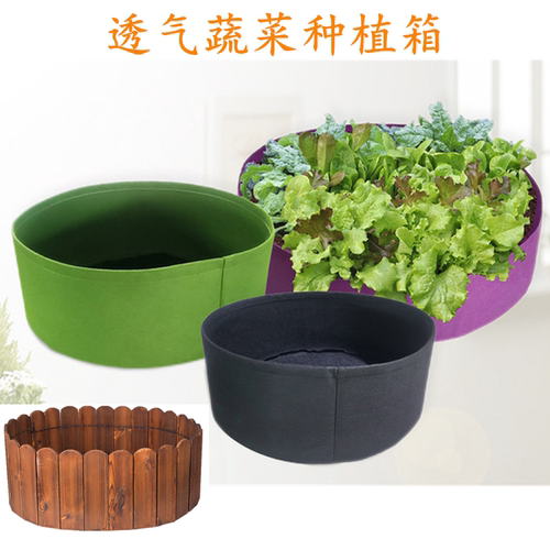 户外圆形花箱防腐种植箱复古田园