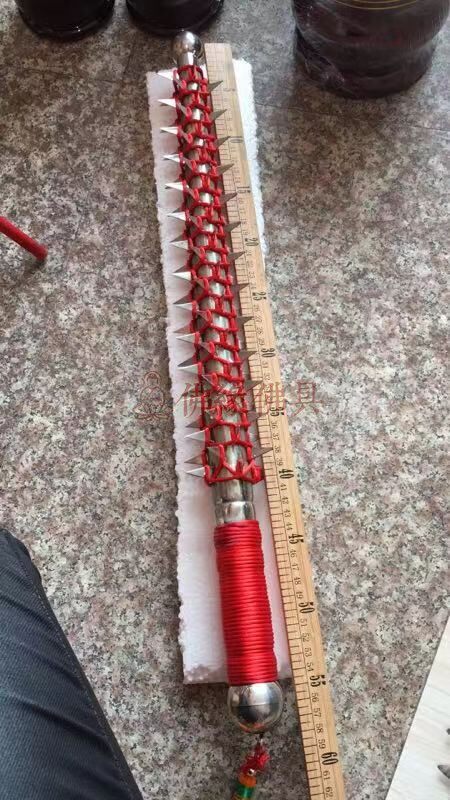五宝之一 庙会法器用品 108钉 角棍  72针 刺棍 庙会 乩童