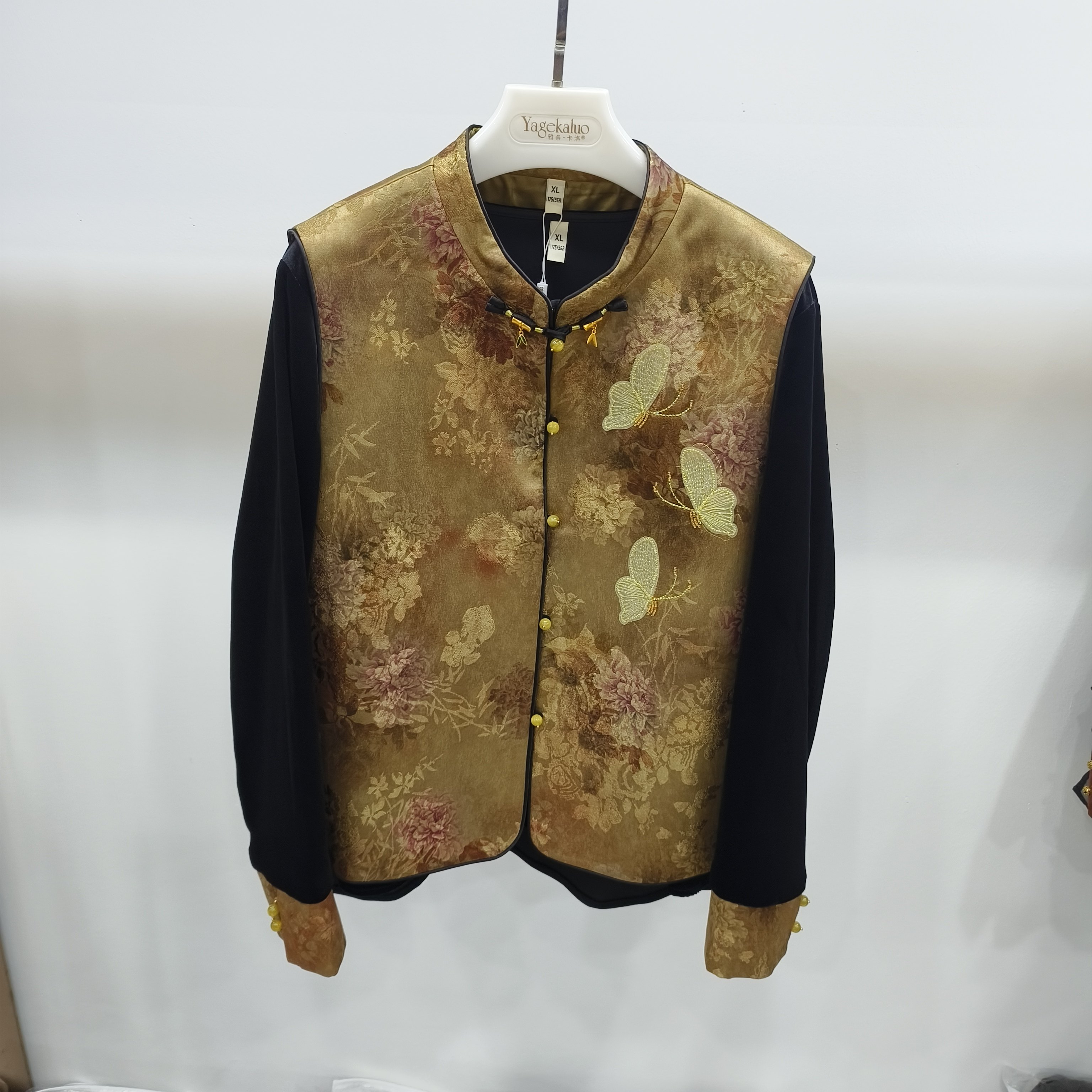 品牌鹤福81299新中式国风马甲