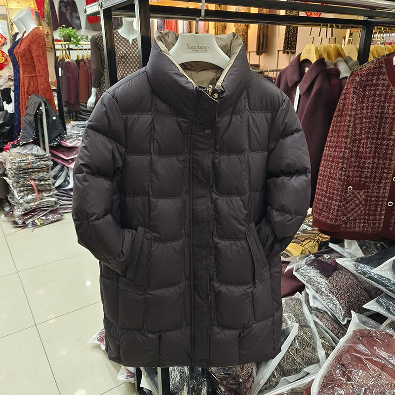 馨克丽2113保暖90白鸭绒福太太