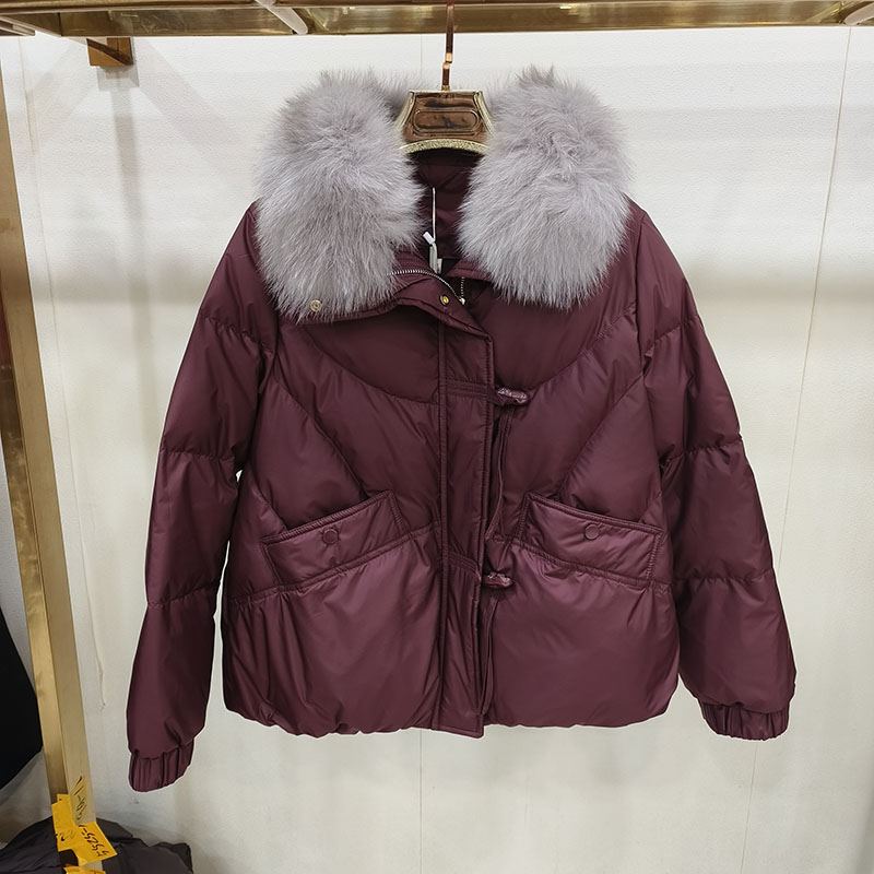 依丽玫瑰881女2025冬宽松大狐