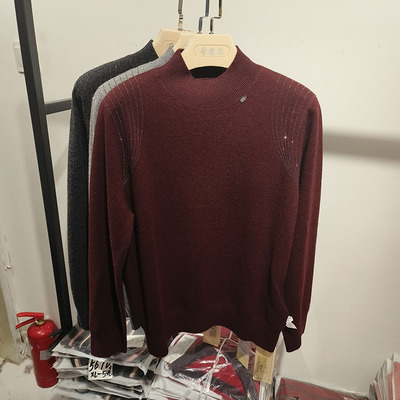 针织衫女2025新款半高领毛衣