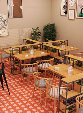 赤贫风网红复古花砖地砖600x600民宿餐厅酒店浴室橙色古瓷砖