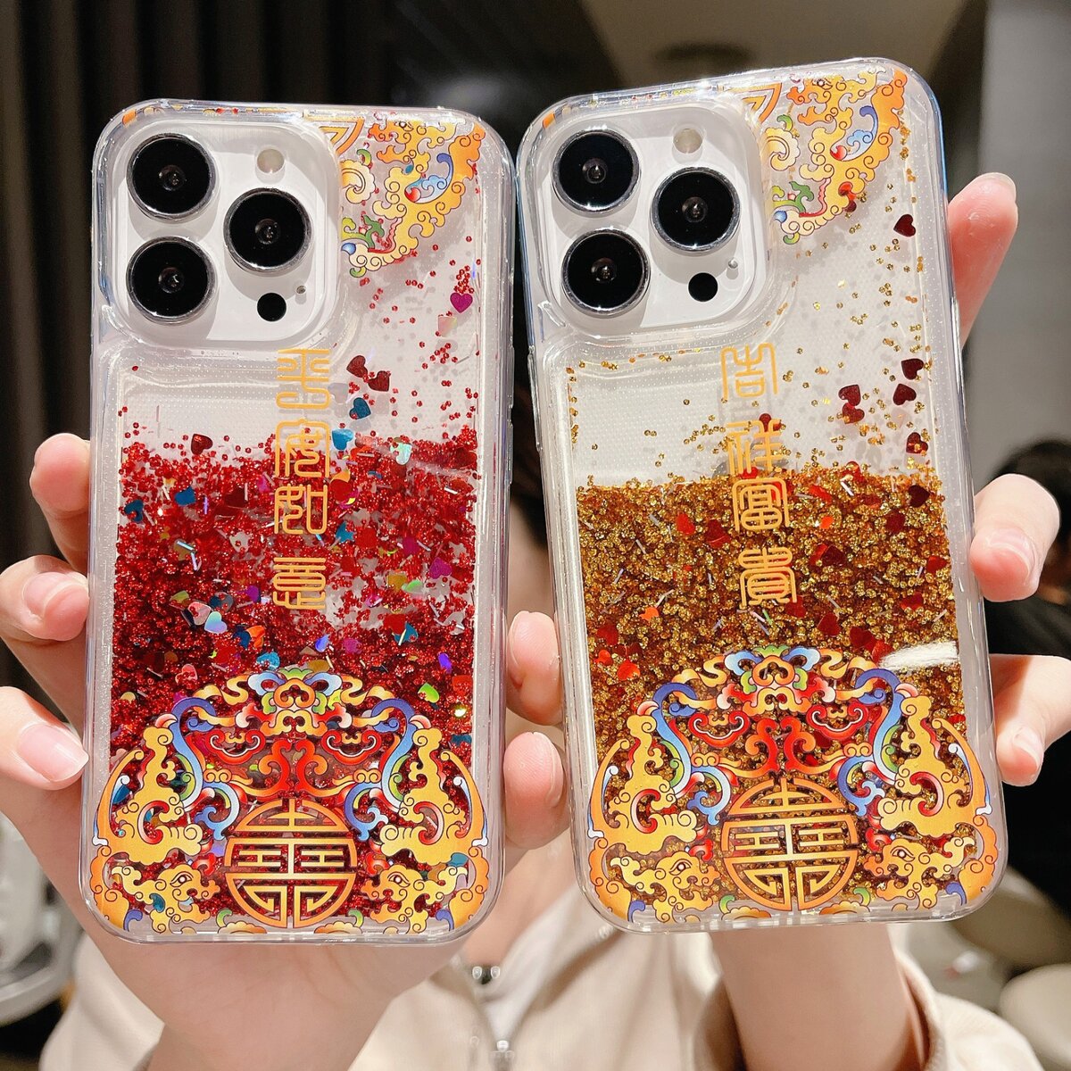 平安如意  吉祥富贵iPhone16新款网红超火14ProMax高级感简约苹果15PRO苹果15Promax适用手机壳防