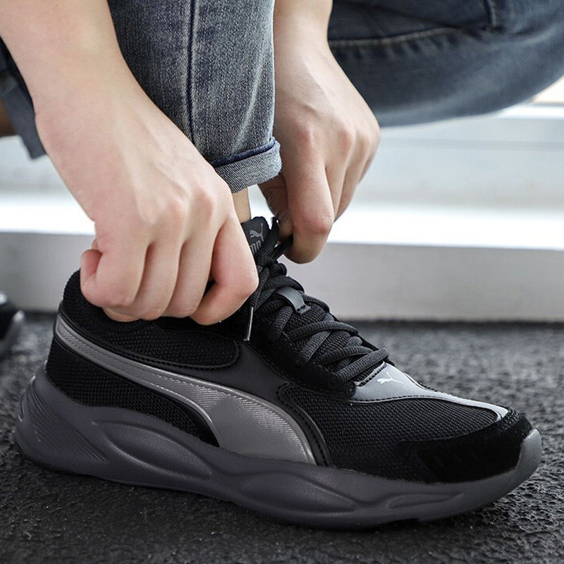 puma彪马男鞋春季官网旗舰2023新款黑武士网面跑步鞋减震运动鞋男