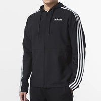 Áo khoác nam Adidas 2019 mới thể thao đích thực mùa xuân áo khoác cổ điển áo gió trùm đầu DQ3066 - Áo khoác thể thao / áo khoác áo gió nam lining