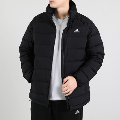 Adidas阿迪达斯羽绒服男2021新款男士运动保暖棉衣外套FT2528