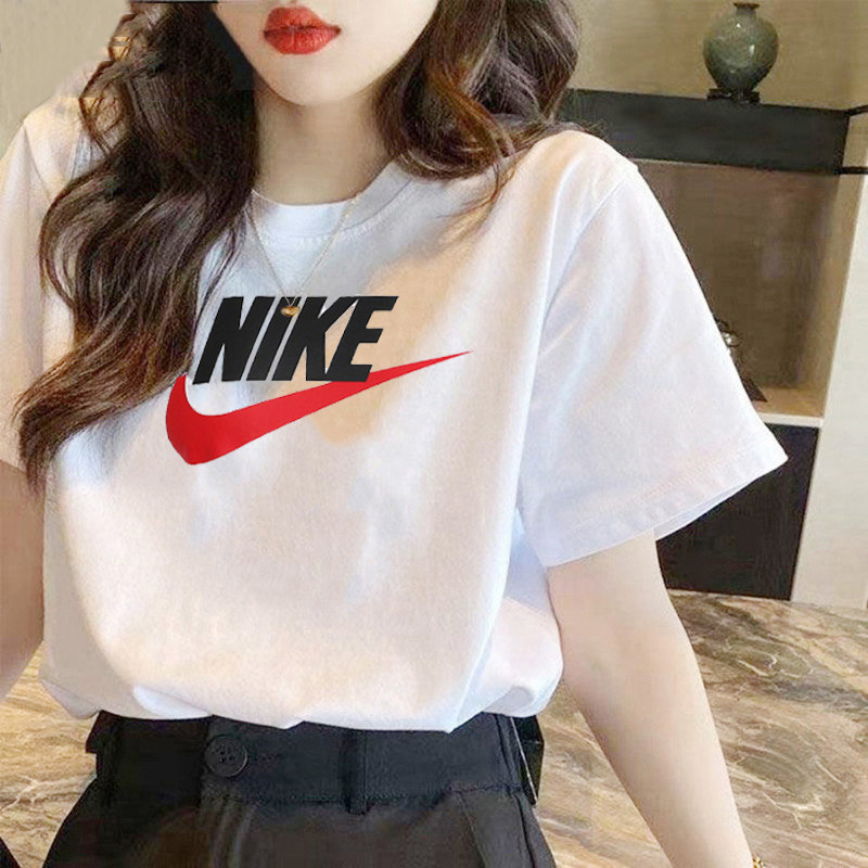 Nike耐克短袖女装2026夏季新款透气宽松半袖上衣情侣款纯棉T恤男