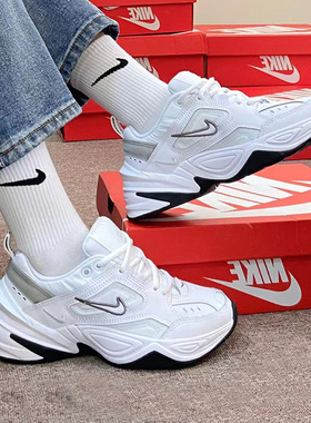 Nike耐克男女鞋春季新款M2K运动鞋厚底气垫休闲鞋复古增高老爹鞋