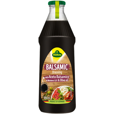 冠利香醋沙拉酱1L Balsamic salad dressing蔬菜水果沙拉汁油醋汁