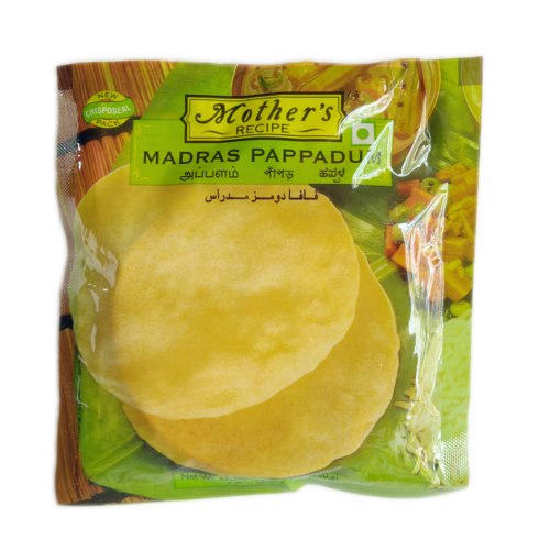 Mother's madras pappadum 印度原味豆饼 plain papad 100g
