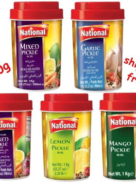 National pickle mixed mango pickle 什锦泡菜 Achar 芒果泡菜