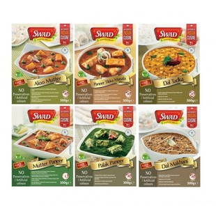 eat indian food Swad 印度即食速食 meals 300g Ready