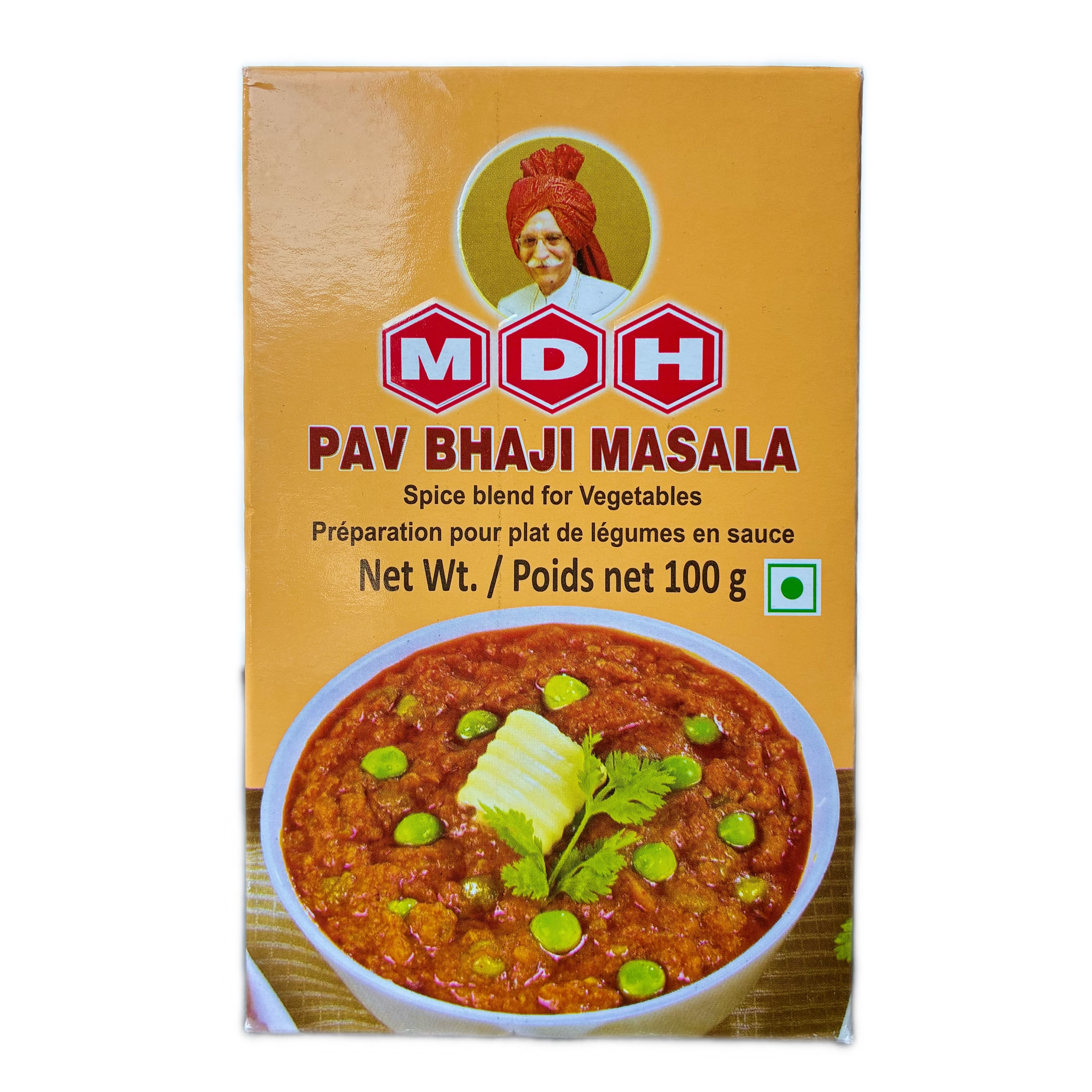 INDIAN FOOD 印度食品 MDH Pav bhaji masala 100g - 实物图