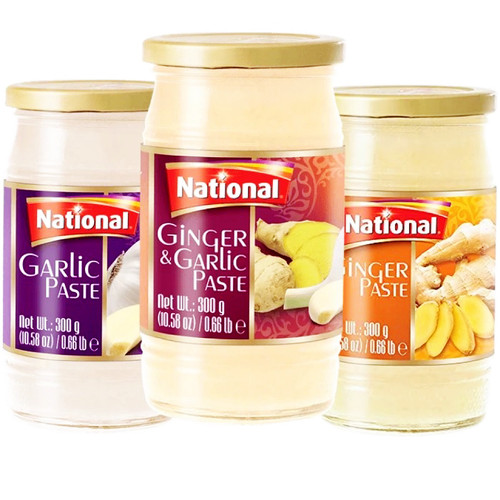 National ginger garlic paste姜蒜混合酱 姜蓉 蒜蓉蒜泥姜泥300g