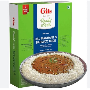 Ready meals Gits Dal makhani & basmati rice 速食咖喱