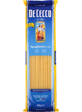 De Cecco  Spaghetti Pasta 500g 德/得科12号加粗幼身型意大利面