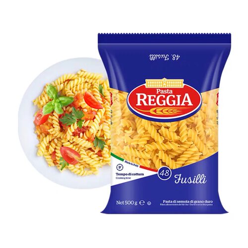 螺丝形螺旋意大利面 Fusilli 原装进口螺丝面 500g 低脂意面意粉