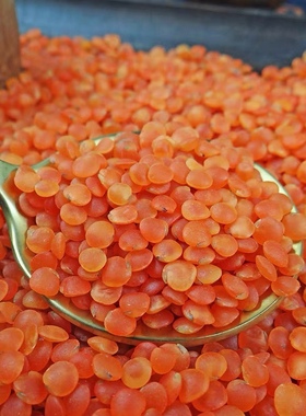 红扁豆 RED LENTILS MASOOR DAL马粟豆 红扁豆 Red dal 1kg