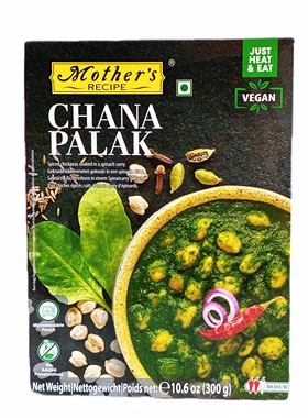 Indian ready meals Ready to eat mother's  chana palak 300g